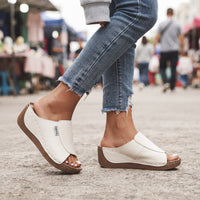 Frida | Women's Slip-On Sandals with Arch Support