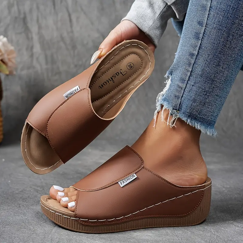 Freya | Women's Slip-On Sandals with Arch Support