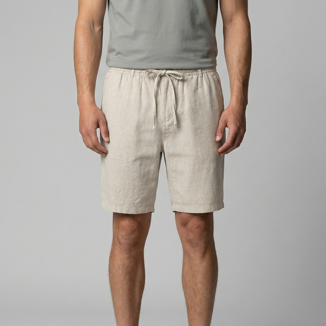 Levi | Men's Straight-Leg Summer Shorts with Drawstring Waist
