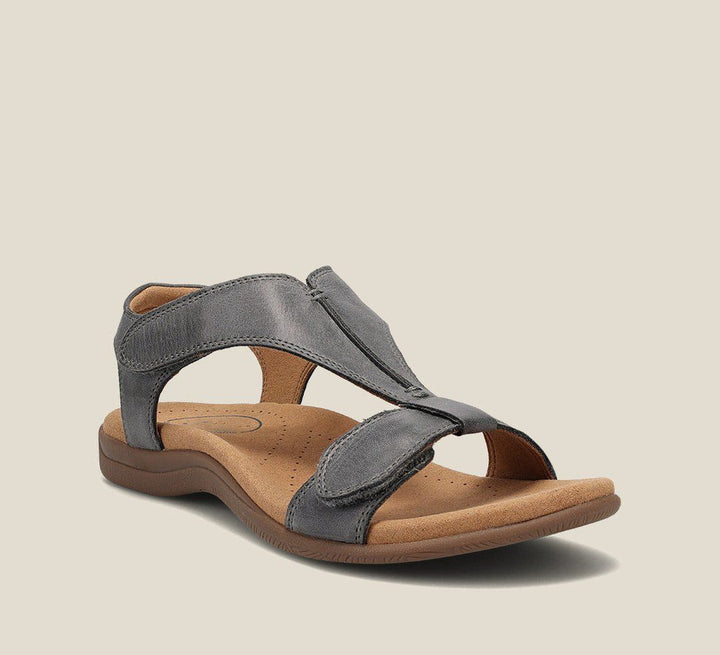 Dahlia | Women's Open-Toe Sandals T-Strap Slip-On Summer