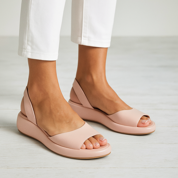 Naomi | Women's Platform Open-Toe Slingback Sandals
