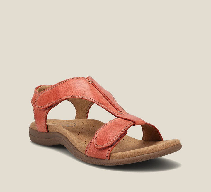 Dahlia | Women's Open-Toe Sandals T-Strap Slip-On Summer
