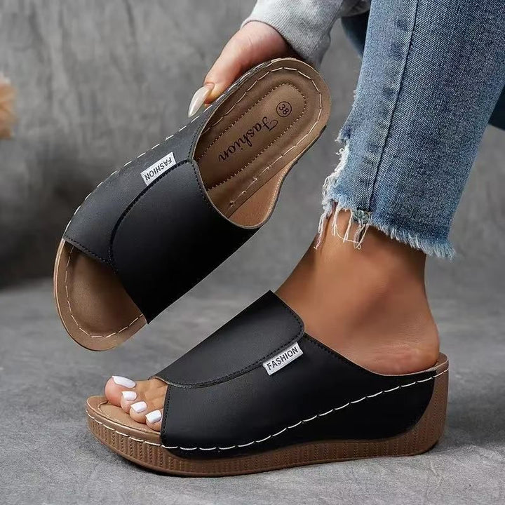 Freya | Women's Slip-On Sandals with Arch Support