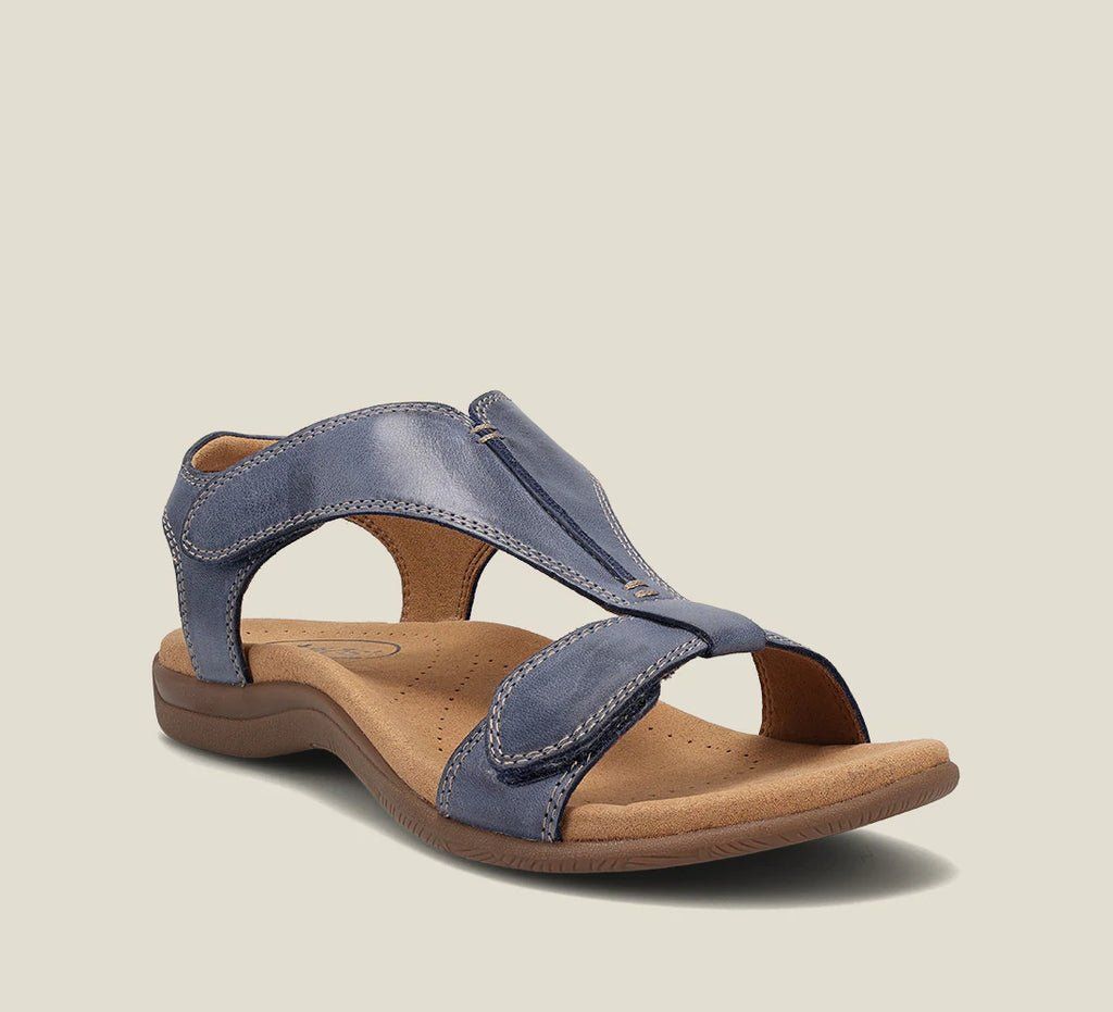 Dahlia | Women's Open-Toe Sandals T-Strap Slip-On Summer