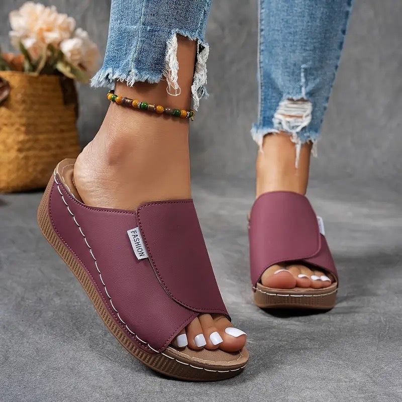 Freya | Women's Slip-On Sandals with Arch Support