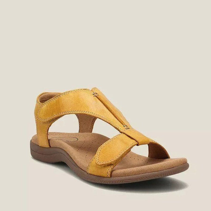 Dahlia | Women's Open-Toe Sandals T-Strap Slip-On Summer