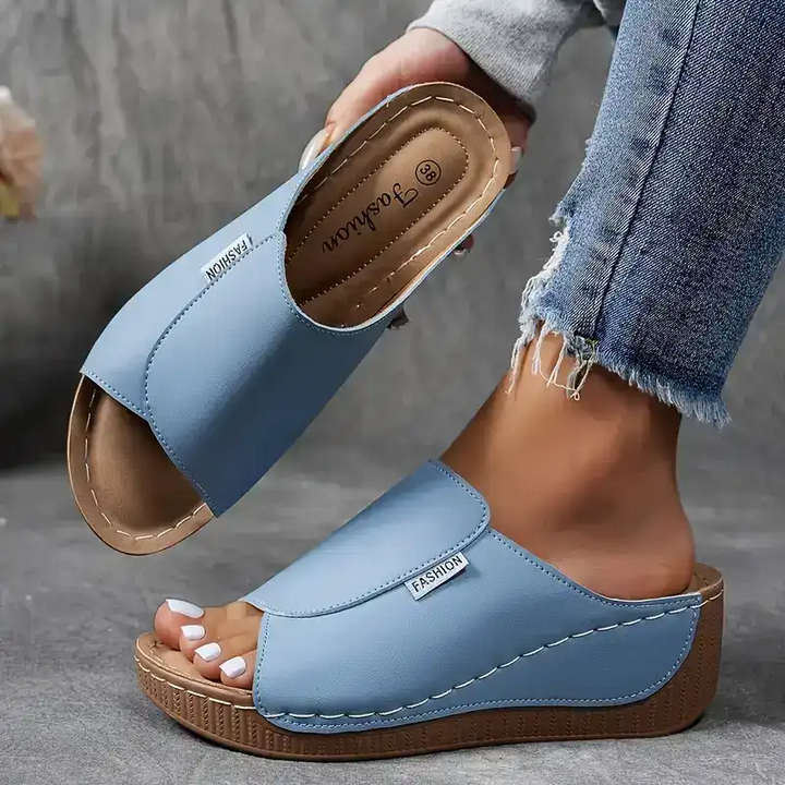Freya | Women's Slip-On Sandals with Arch Support
