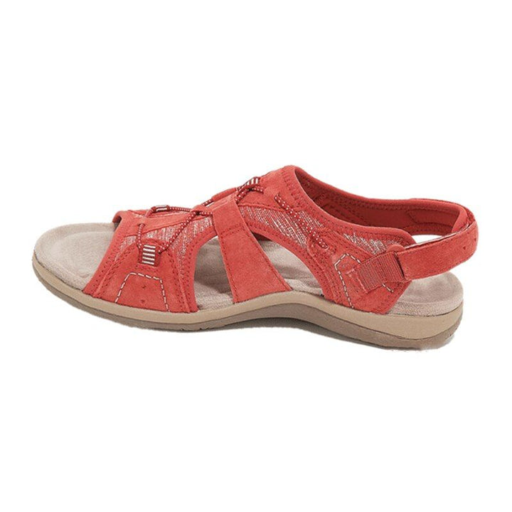 Fleur | Women's Sandal Cut-Out Detail Slip-On – Summer Weekend Errands