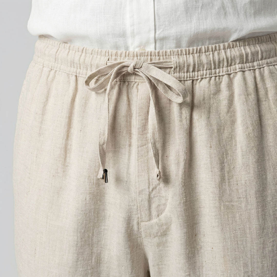 Levi | Men's Straight-Leg Summer Shorts with Drawstring Waist