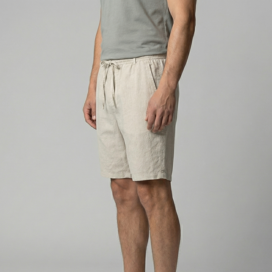 Levi | Men's Straight-Leg Summer Shorts with Drawstring Waist