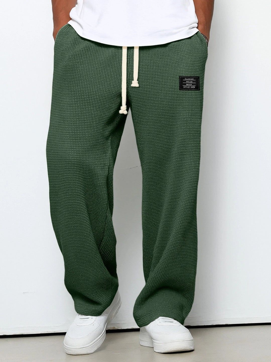 Jasper | Men's Wide Leg Sweatpants with Drawcord