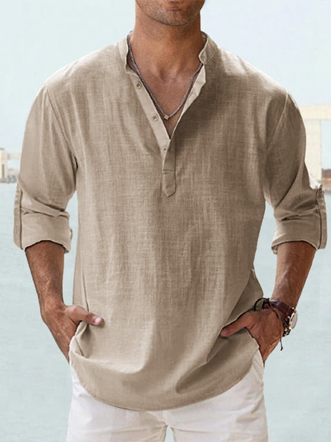 Arthur | Men's Breathable Button-Front Shirt – Casual Outings