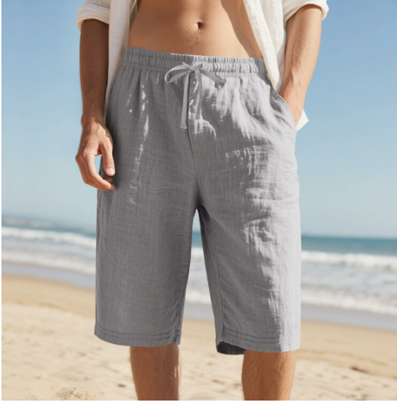Wesley | Men's Drawstring Pull-On Chino Shorts