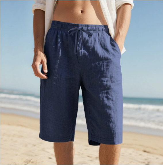 Wesley | Men's Drawstring Pull-On Chino Shorts