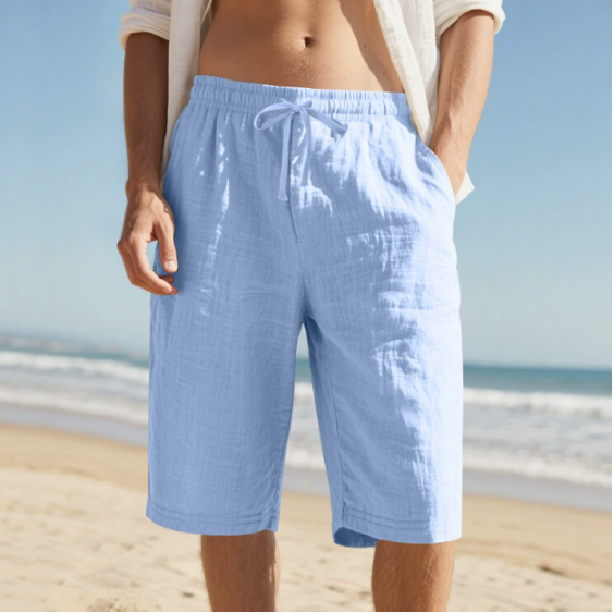 Wesley | Men's Drawstring Pull-On Chino Shorts
