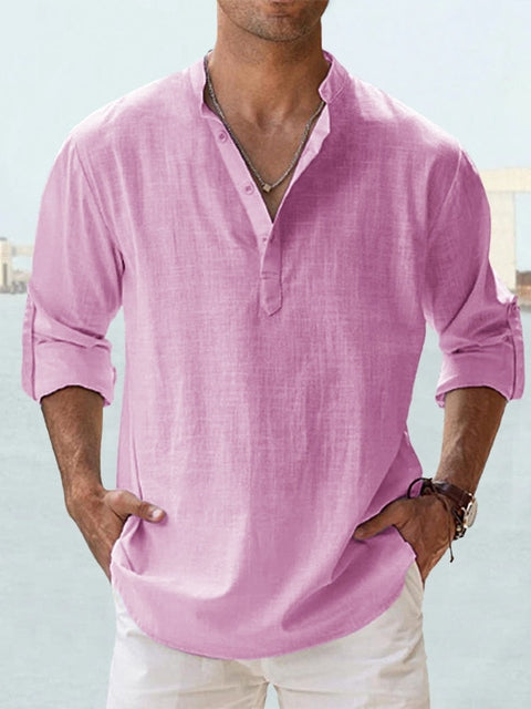 Arthur | Men's Breathable Button-Front Shirt – Casual Outings