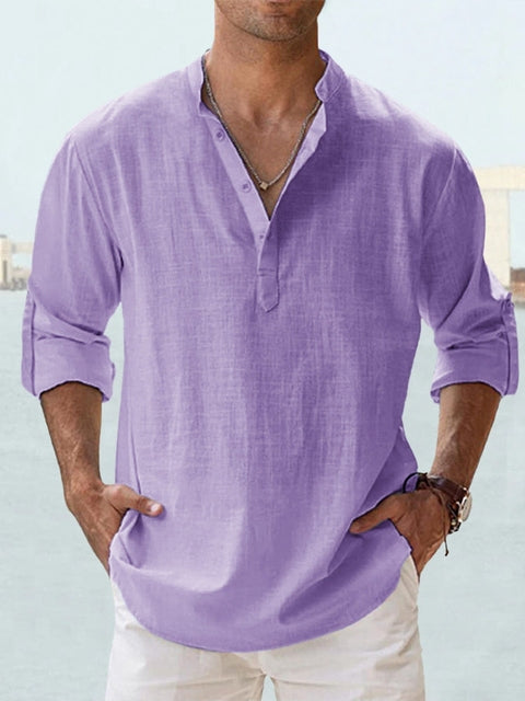 Arthur | Men's Breathable Button-Front Shirt – Casual Outings